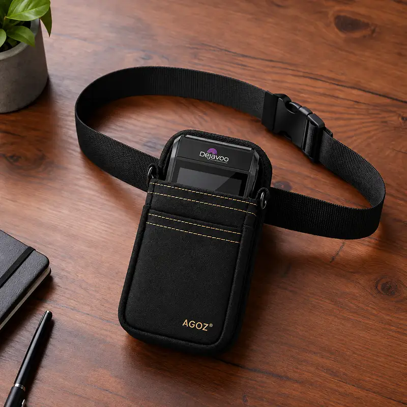 Étui robuste pour terminal de paiement Dejavoo avec ceinture ventrale réglable | Agoz
