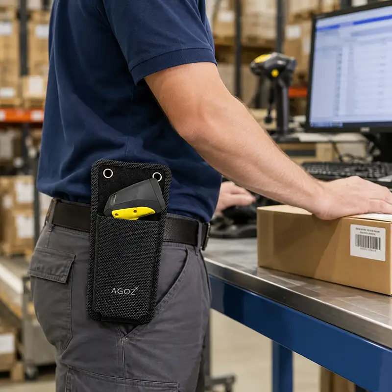 Étui montable pour scanner de codes-barres sans fil WASP pour comptoirs | Agoz