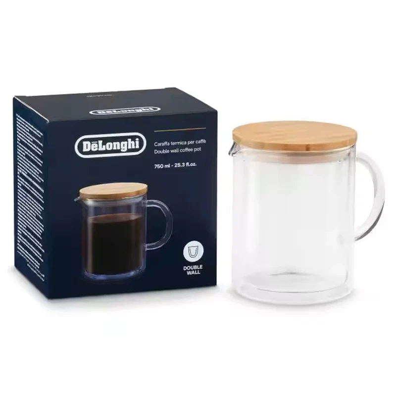 DELONGHI - bouteille thermique avec couvercle 750 ml fonction de cafetière - DLSC078