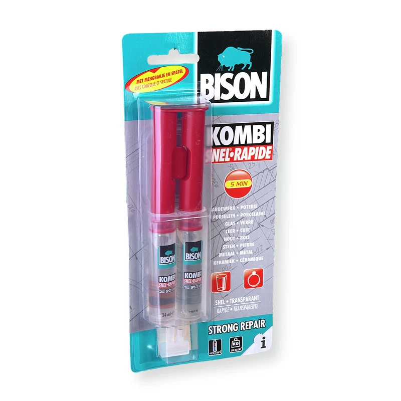 BISON - adhésif 2 composantes 24 ml