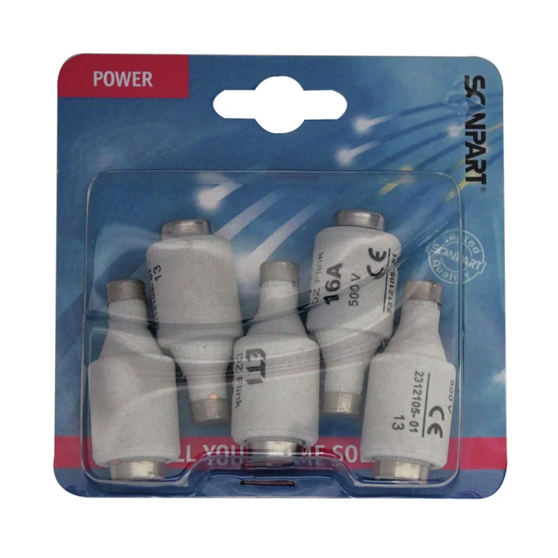 SCANPART - fusionne rapidement 16A (gris) 5 pièces.