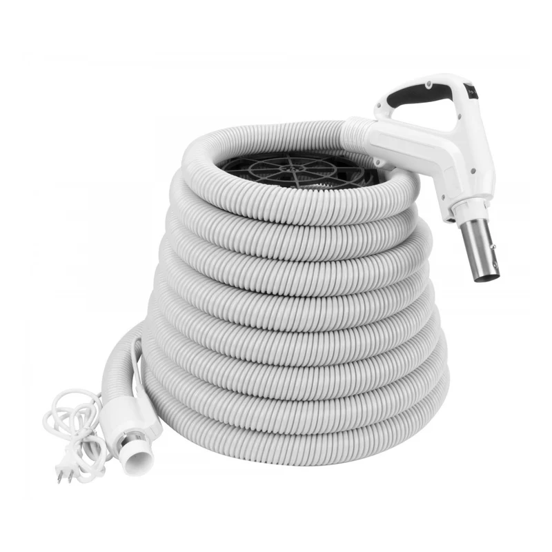 Electric Hose 35' Comfort Flex for Central Vacuum - (10 m)