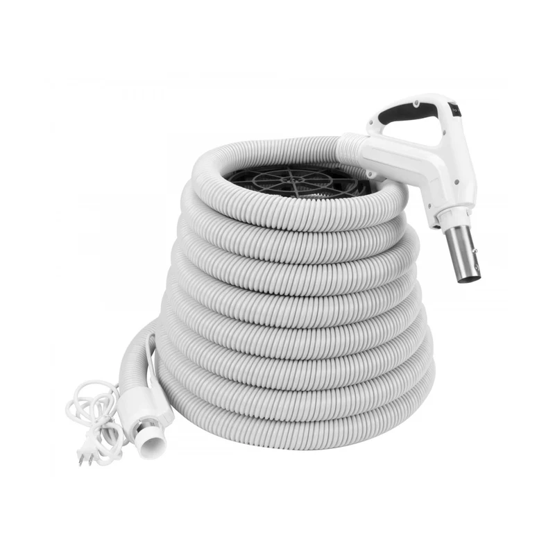 Electric Hose 30' Comfort Flex for Central Vacuum - (9 m)