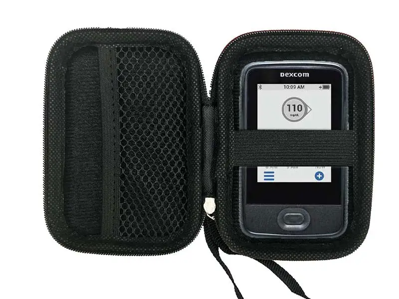 Étui de voyage protecteur pour récepteur Dexcom G7