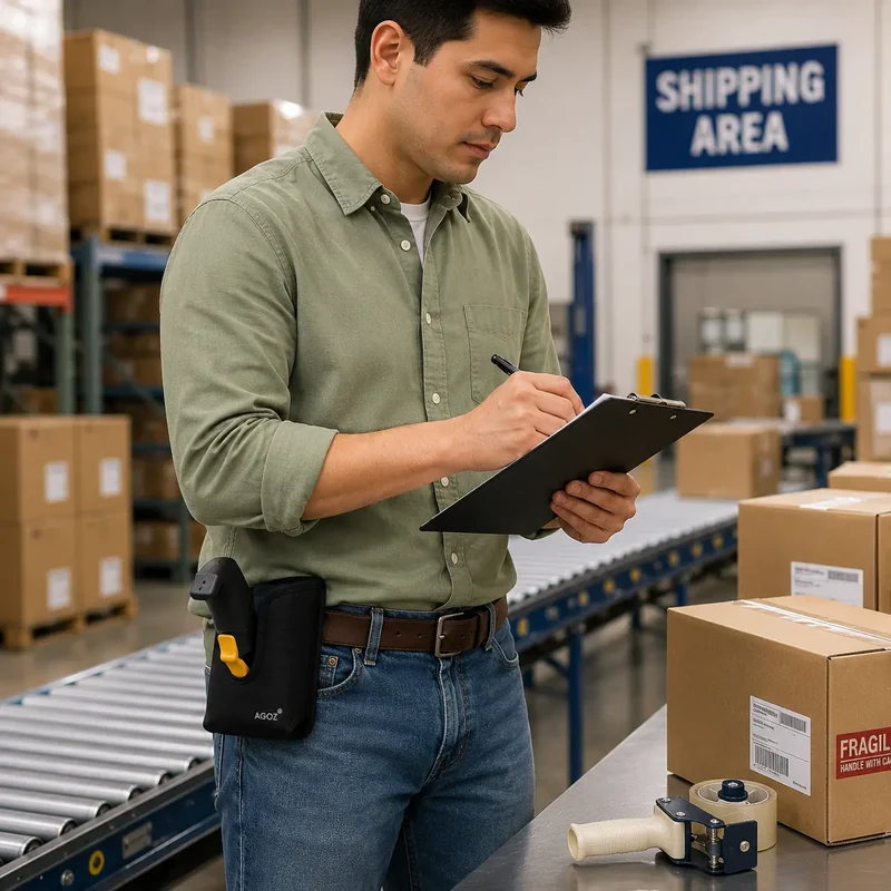 Coque de scanner Urovo Trigger pour les flux de travail logistiques et d'entrepôt | Agoz