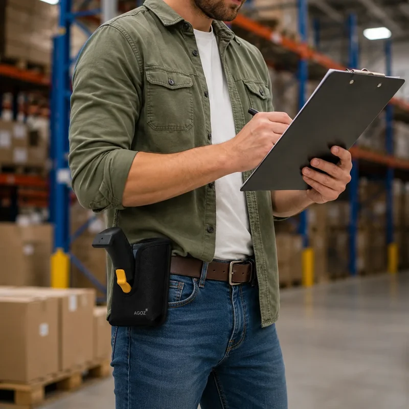 Étui pour scanner à poignée Trigger Chainway pour opérations d'entrepôt | Agoz