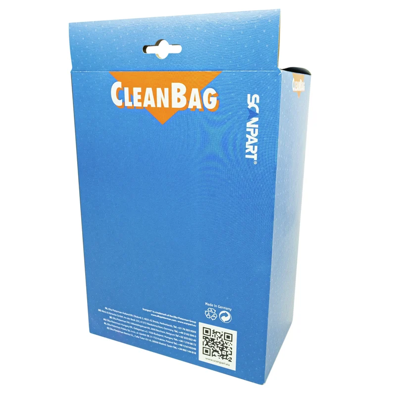 CLEANBAG M157MIE-MAXI - 10 Sacs d´aspirateur - 2 Microfiltres - adapté pour Miele F/J/M