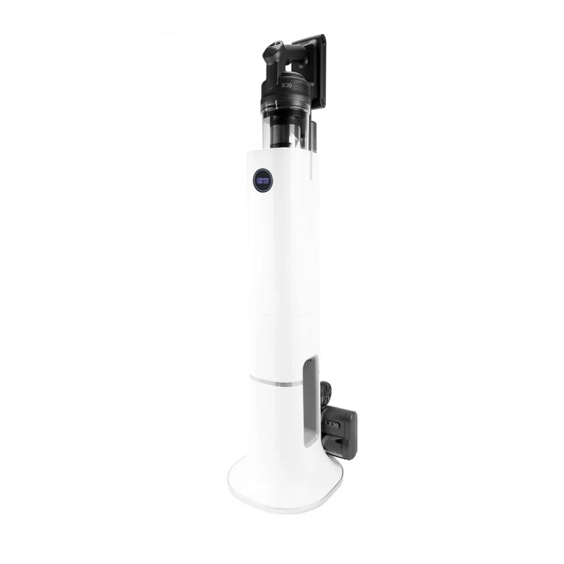Serenity X30 Cordless Vacuum with Emptying Station – 2 × 25.9 V Batteries – Charcoal