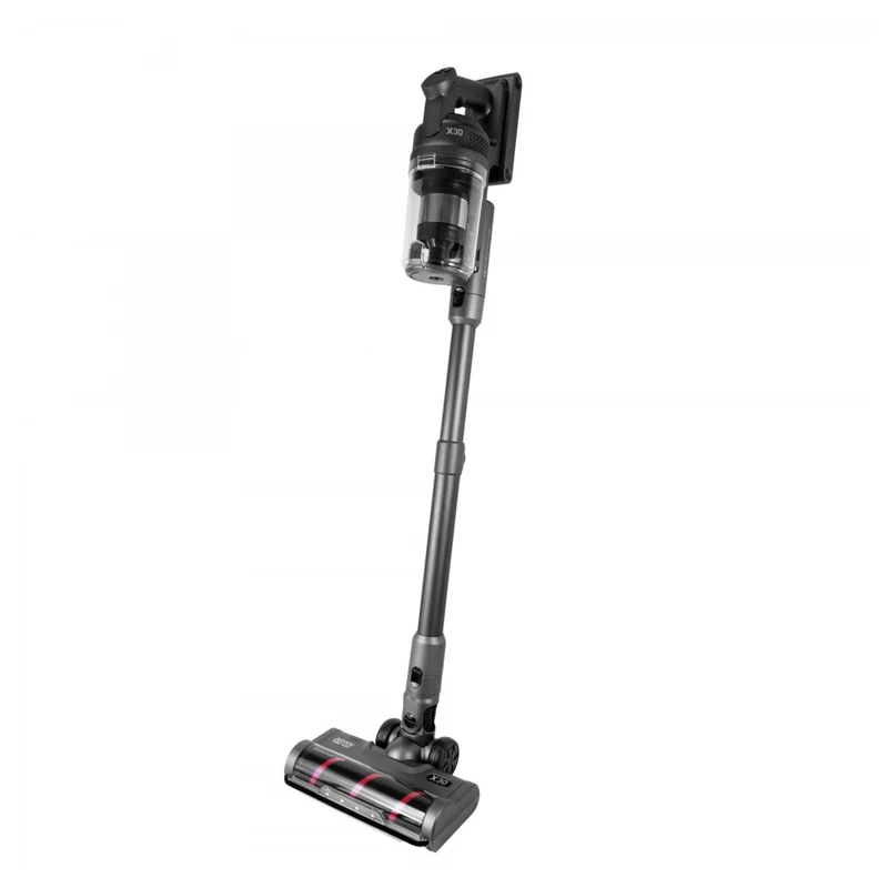 Serenity X30 Cordless Vacuum with Emptying Station – 2 × 25.9 V Batteries – Charcoal