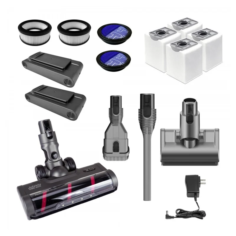 Serenity X30 Cordless Vacuum with Emptying Station – 2 × 25.9 V Batteries – Charcoal