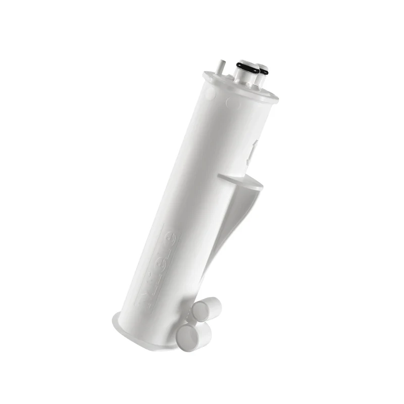 Descaling cartridge for automatic descaling of Miele coffee machines.