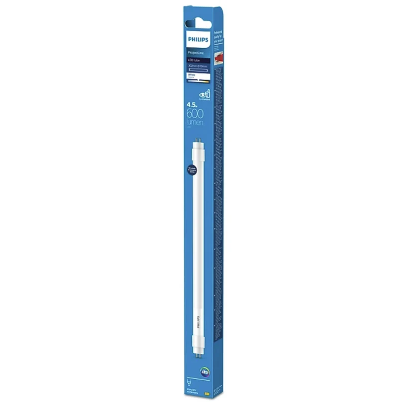 PHILIPS - Tube fluorescent - G5 - 8 W - 600 lumens - 3000 K - Matte - TL-T5