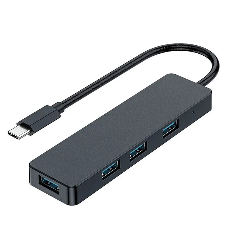 GEMBIRD - Station d’amarrage - USB-C (Mâle) - 4 x USB-A (femelle) 0.15 m USB 3.1
