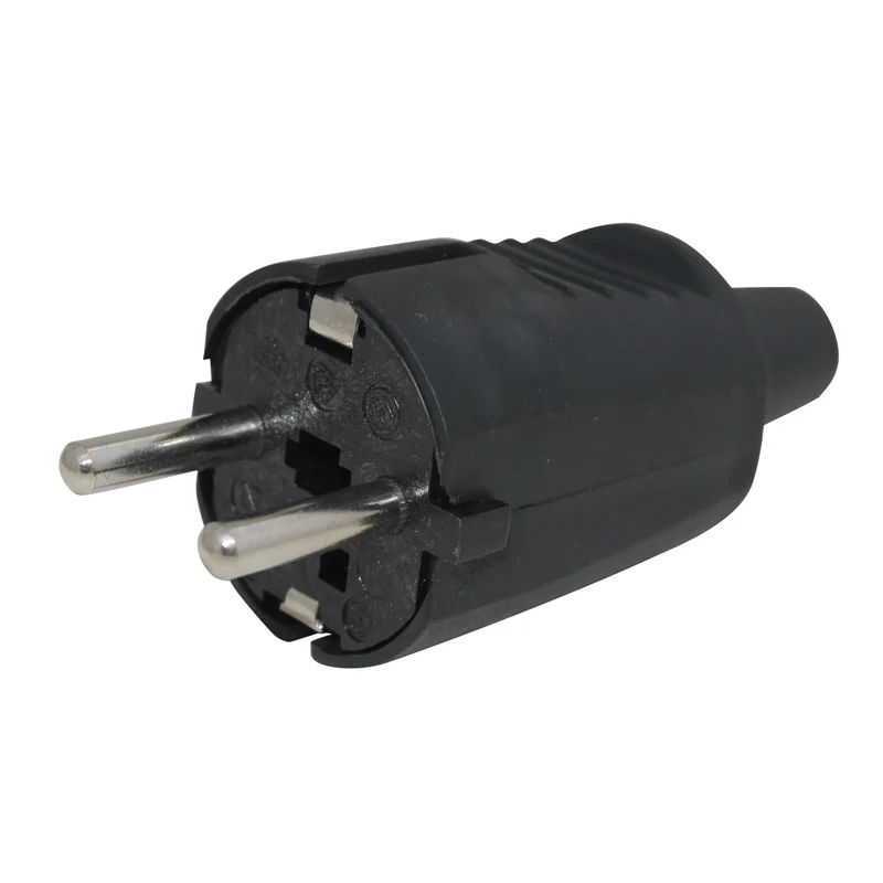 MARQUE MAISON - Prise - Prise 230 V (mâle) - 3-pôles Avec disjoncteur de fuite de terre