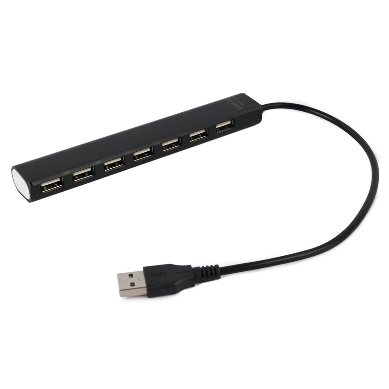 GEMBIRD - Station d’amarrage - USB-A (Homme) - 7 x USB-A (Femelle) 0.15 m USB 2.0