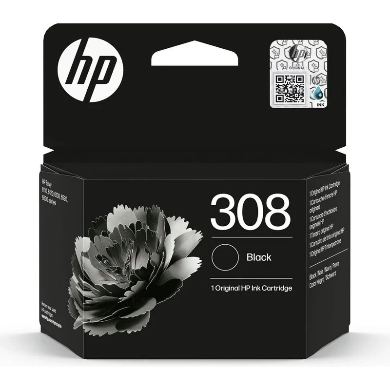 HP Cartouche 308 - Pack simple - Noir