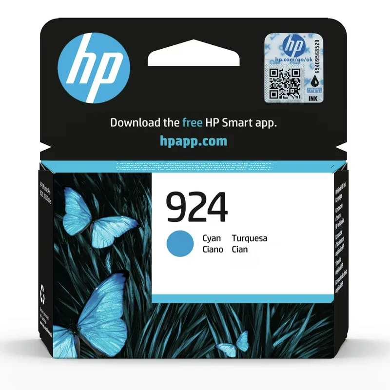 HP Cartouche 924 - Pack simple - Bleu
