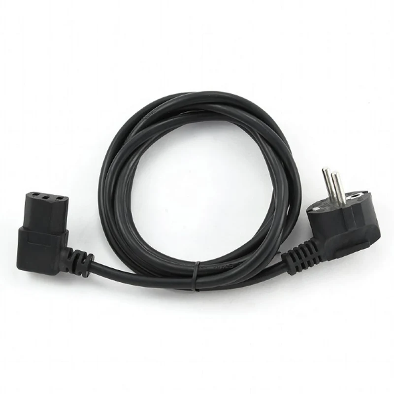 GEMBIRD - Cordon d’appareil - Prise 230 V (mâle) - C13 Schuko (Femelle) - incliné 1.8 m 3 x 0.75 mm Kema Keur