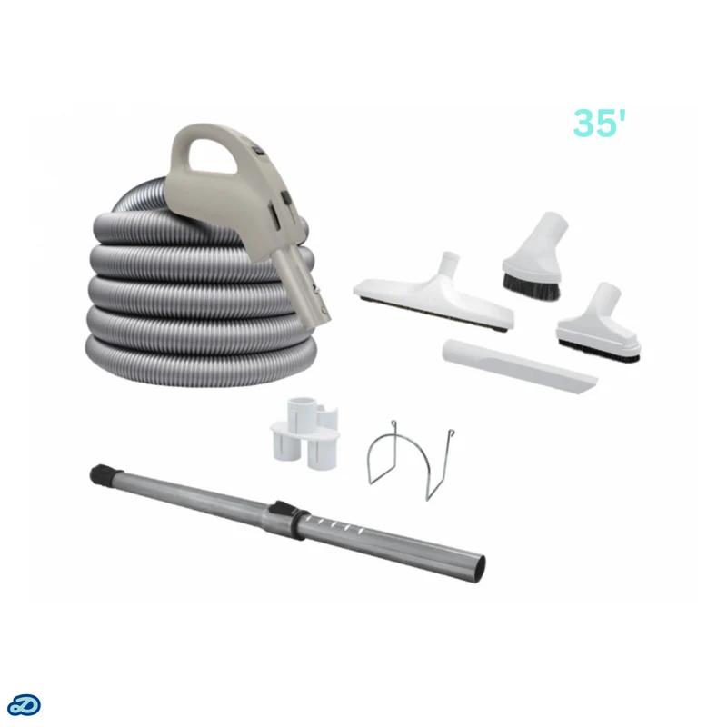 Attachment kit 24V Super Pack with Super Flex hose and electric handle (35')