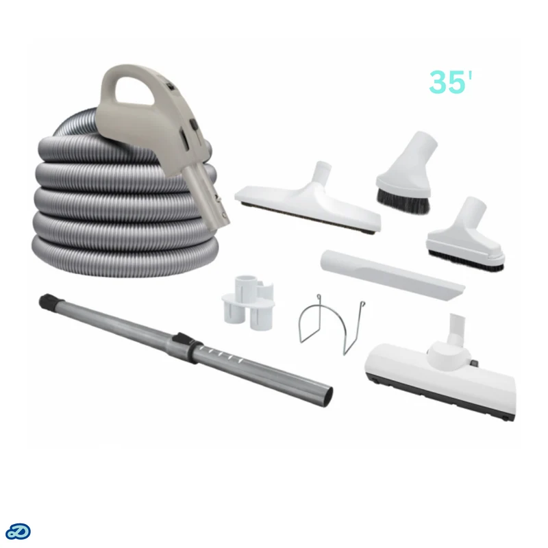 Attachment kit 24V Super Pack with Super Flex hose - air driven power nozzle (35')
