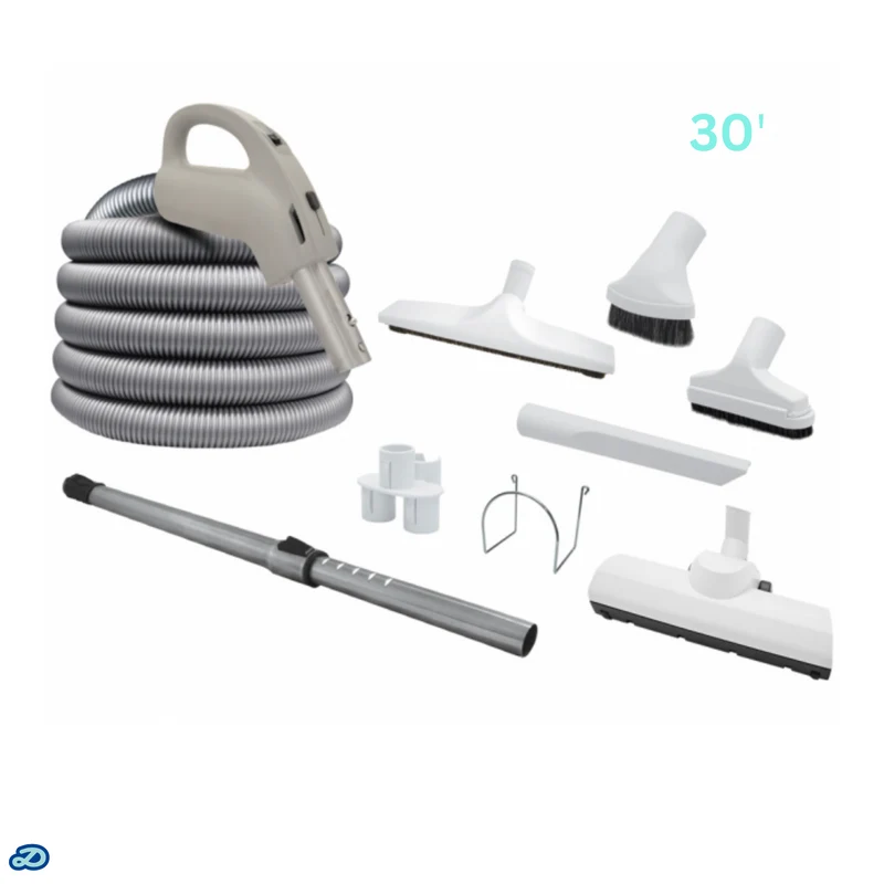 Attachment kit 24V Super Pack with Super Flex hose - air driven power nozzle (30')