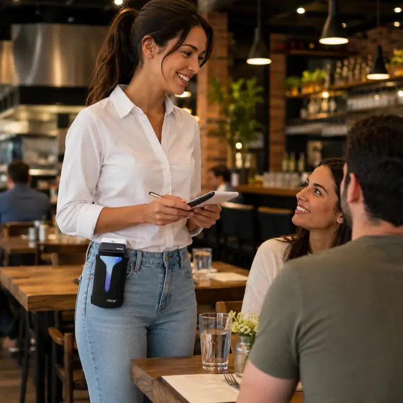 Étui pour terminal POS Newland avec clip ceinture pour commerce de détail et restaurant | Agoz