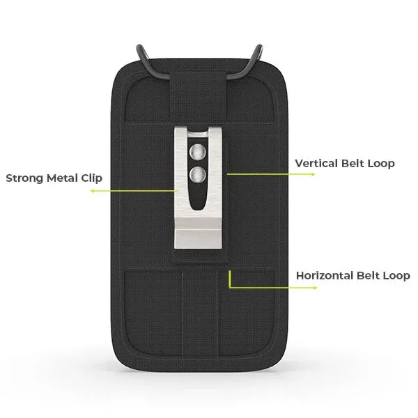 Étui PTT Durable Siyata SD7 avec Fermeture à Pression