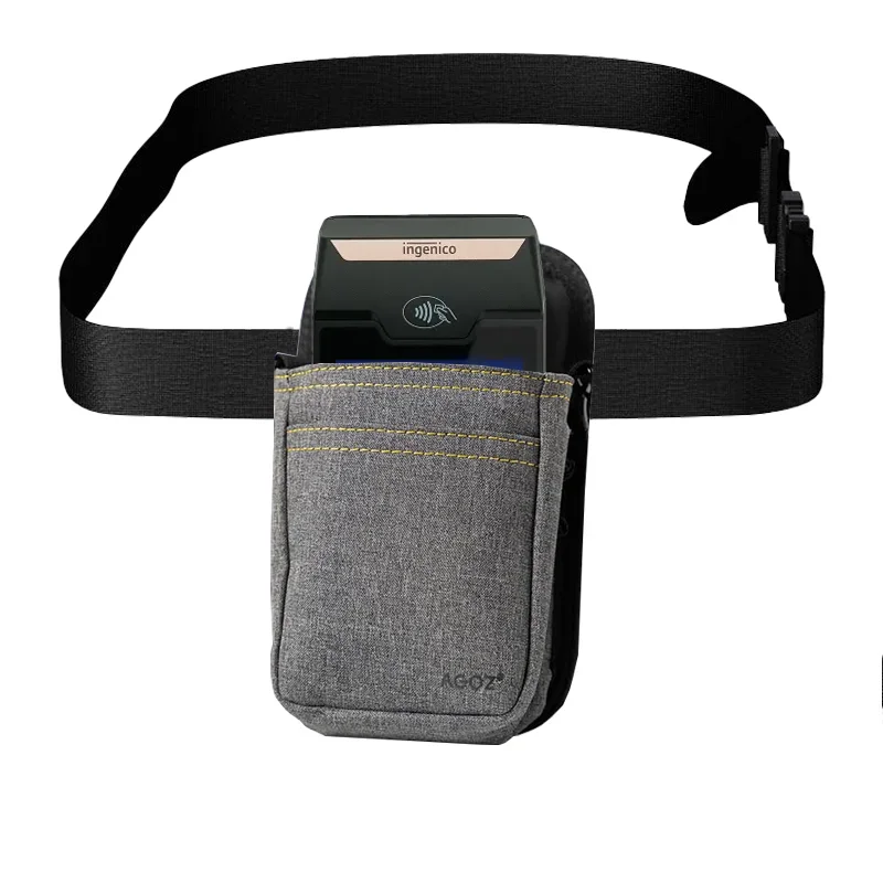 Étui pour terminal de paiement mobile Ingenico avec ceinture de taille robuste | Agoz