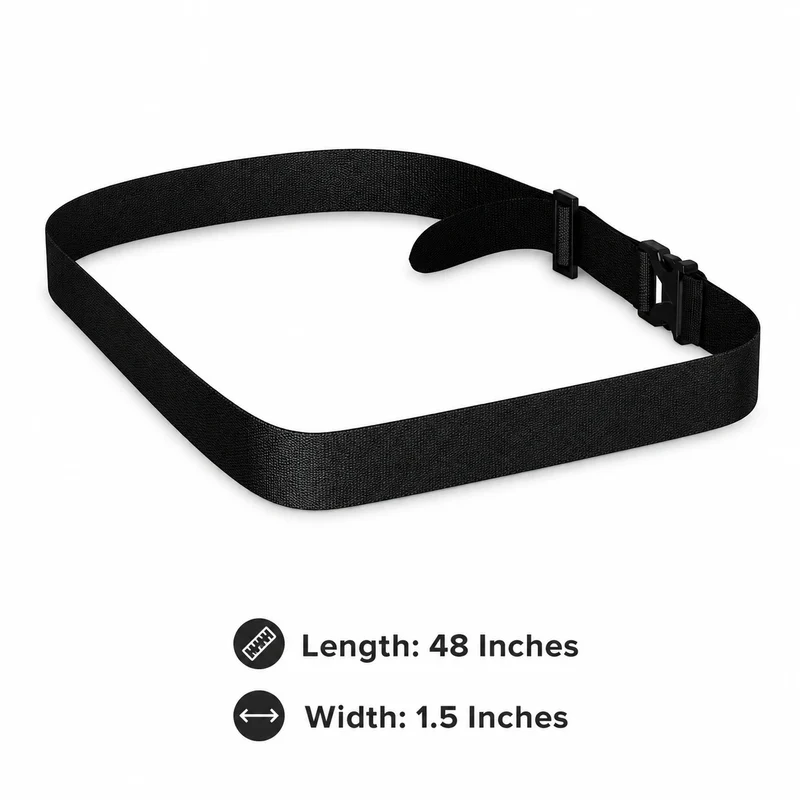 Étui pour terminal de point de vente portable PAX avec ceinture robuste pour la taille