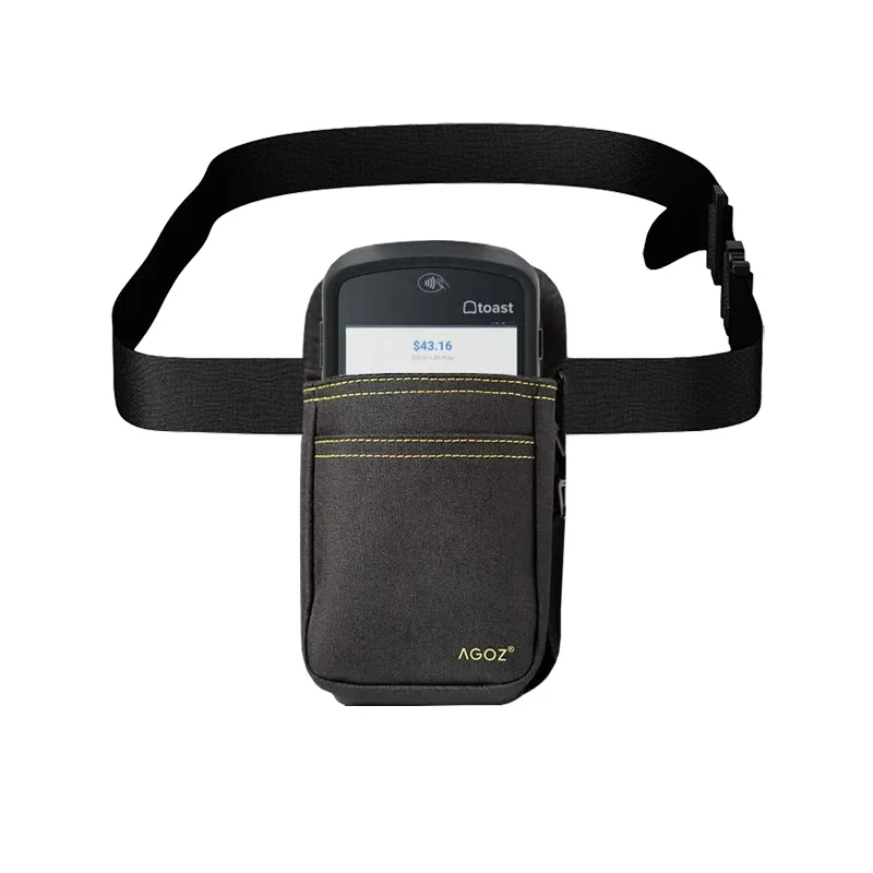 Étui holster portatif Toast Go 2 avec bandoulière réglable et ceinture abdominale | Agoz