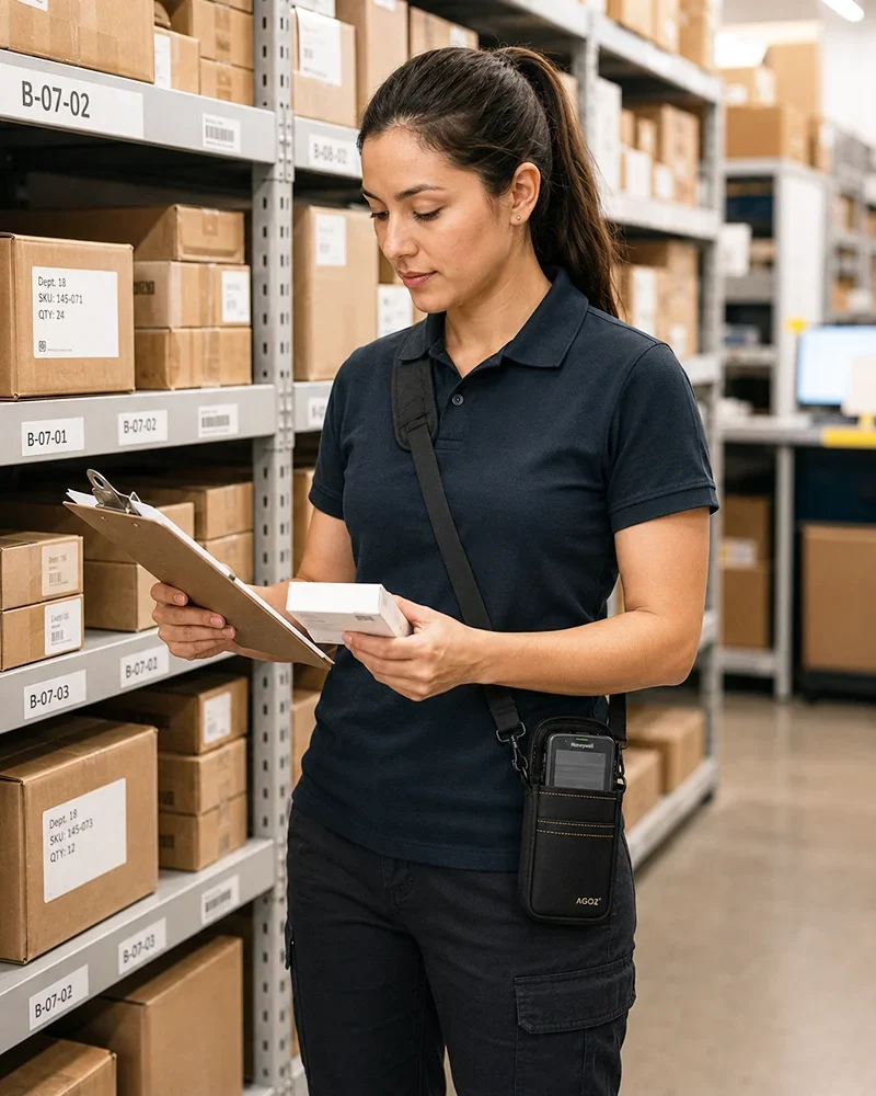 Étui d'épaule pour scanner Honeywell pour mobilité en itinérance et en établissement | Agoz