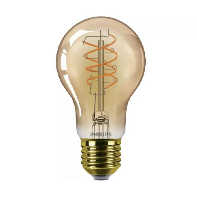 PHILIPS - Vintage Led - E27 - 60 W - 806 Lumens - 2200 K - Flamme - Poire