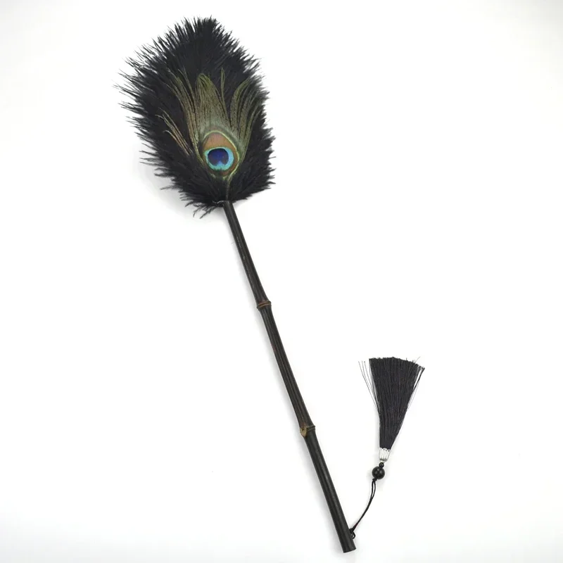Peacock Feather Anti-Static Dusting Brush