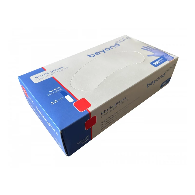 Nitrile Disposable Gloves - Large - box of 100