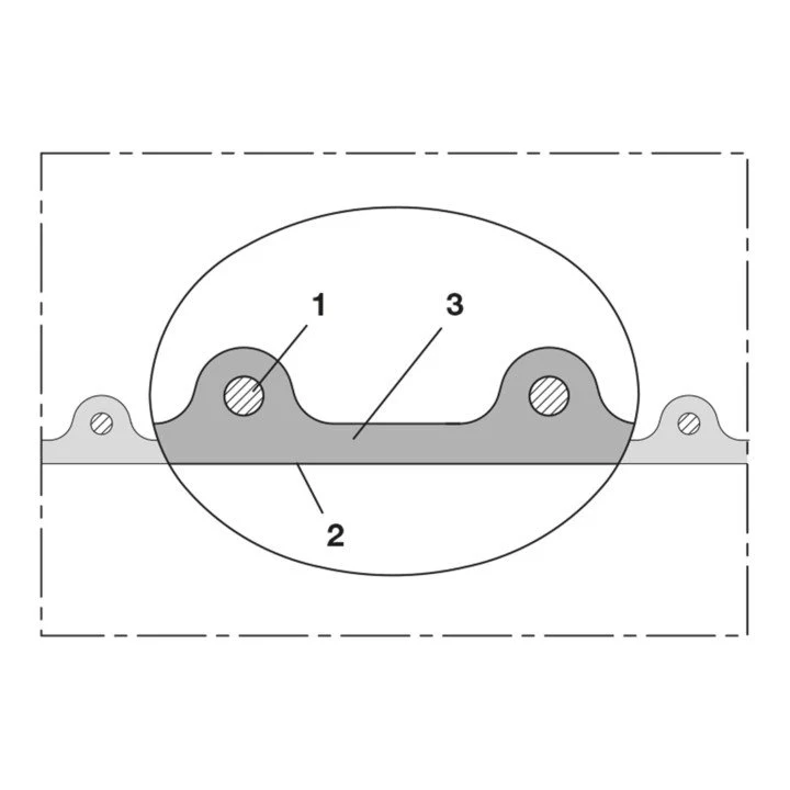 NORRES Tuyau d'aspiration et de refoulement AIRDUC® PUR 355 AS D. intérieur 140 mm ( 4501400171 )