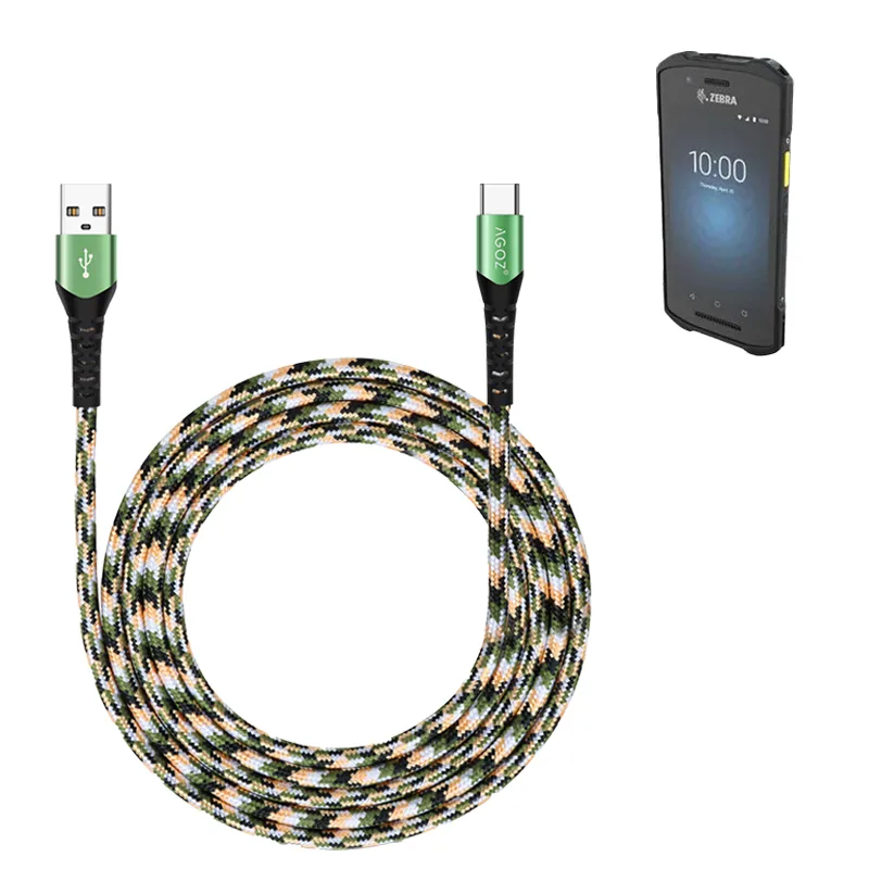 Câble de charge rapide USB-C pour terminal portable Zebra TC53/TC58