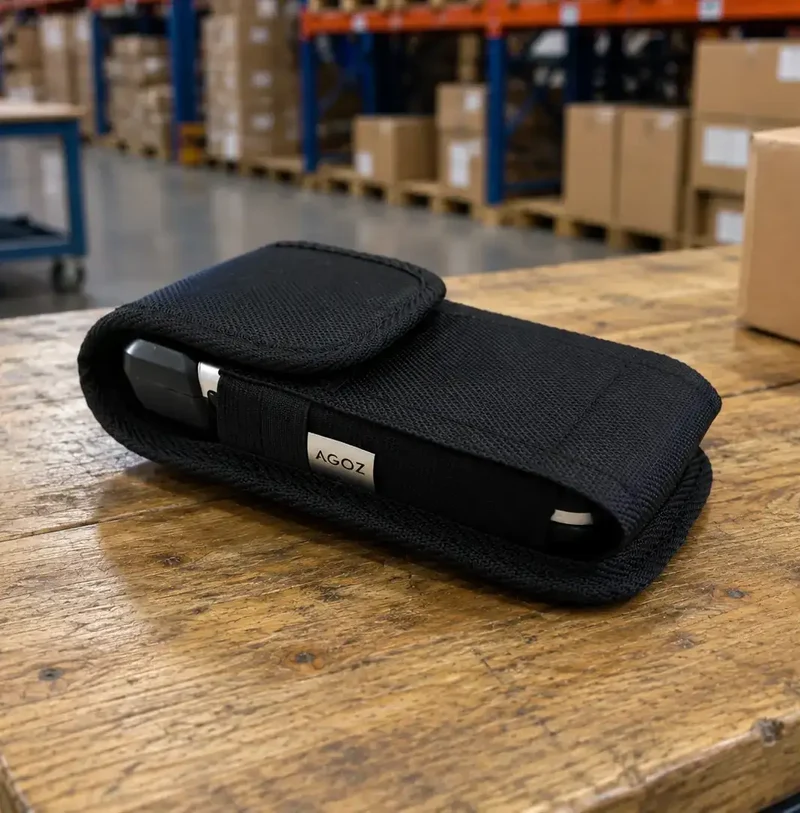 Étui robuste pour ordinateur mobile Janam avec clip ceinture pour équipes sur le terrain | Agoz
