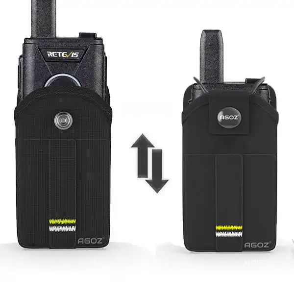 Étui radio Retevis durable avec fermeture à pression