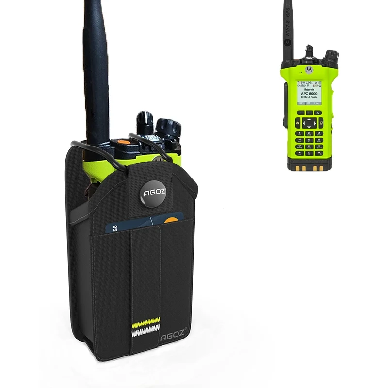 Étui robuste pour radio Motorola avec fermeture à pression