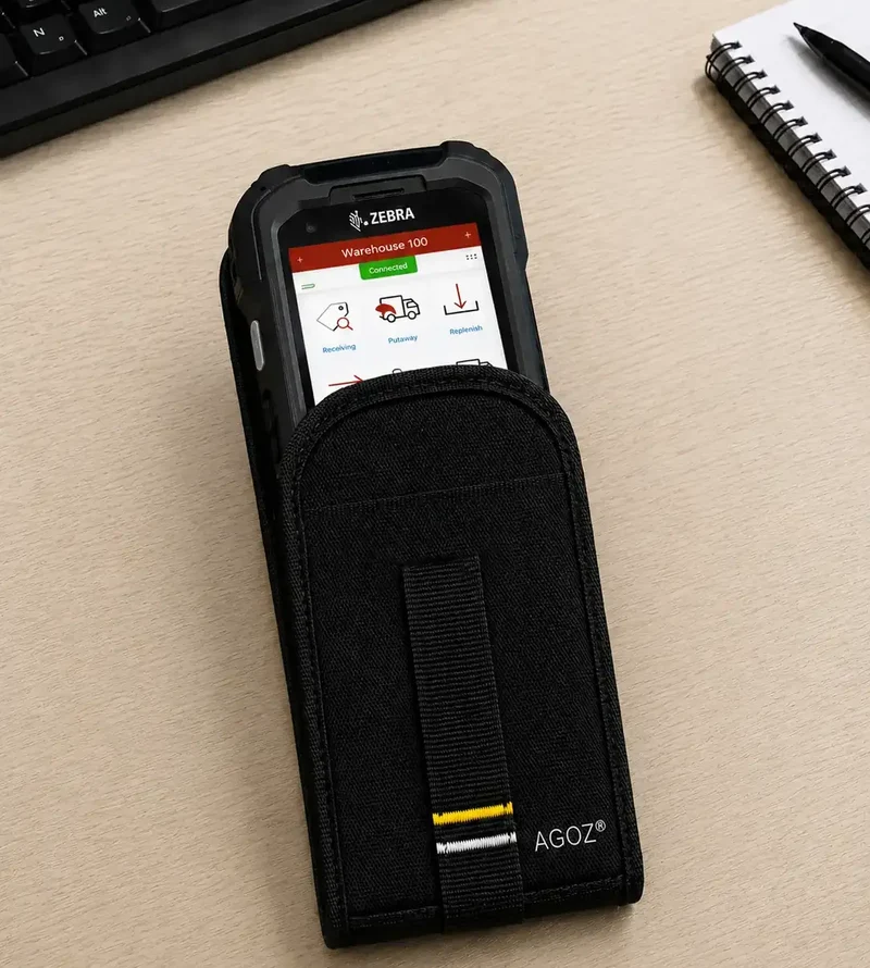 Étui mobile Zebra No-Grip pour équipes de travail | Agoz