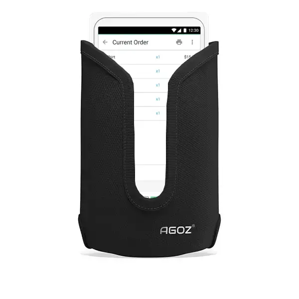 Étui pour terminal de point de vente portable Clover Flex avec clip ceinture | Agoz