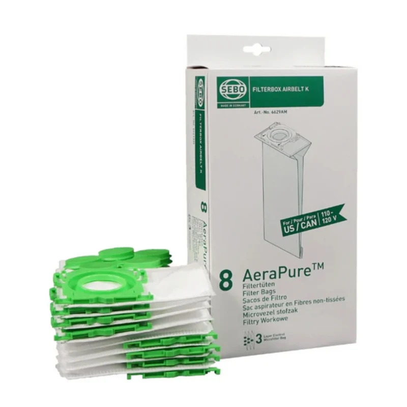 SEBO K-Series AeraPure™ Filter Bags