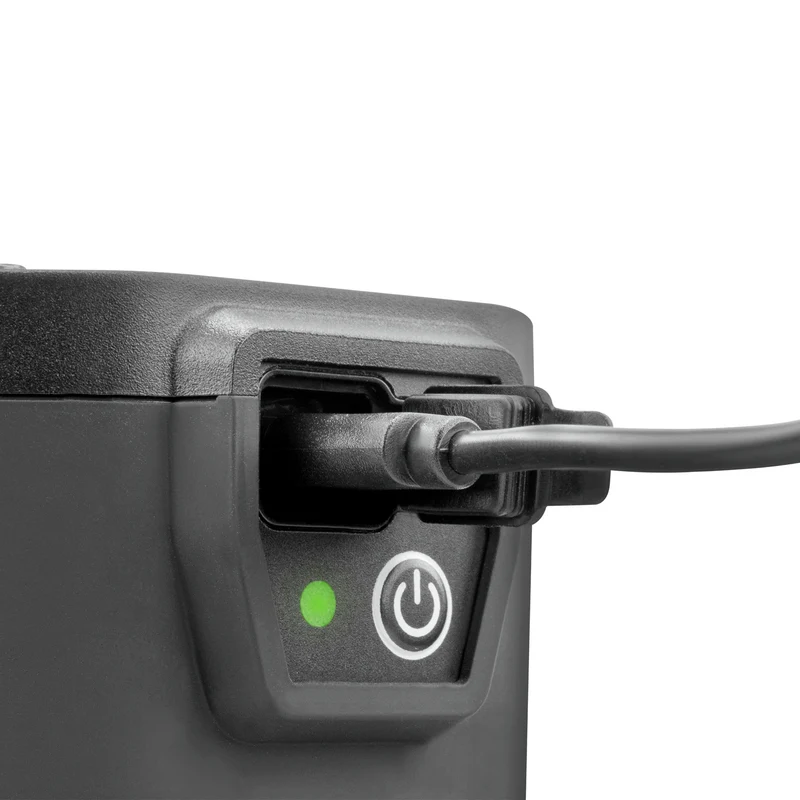 ANSMANN FL1100R - Lampe de travail LED rechargeable - Base magnétique rotative - Crochet suspendu - Rechargeable - 10 W - 1100 Lumen - 6000 K - Brillant - Projecteur