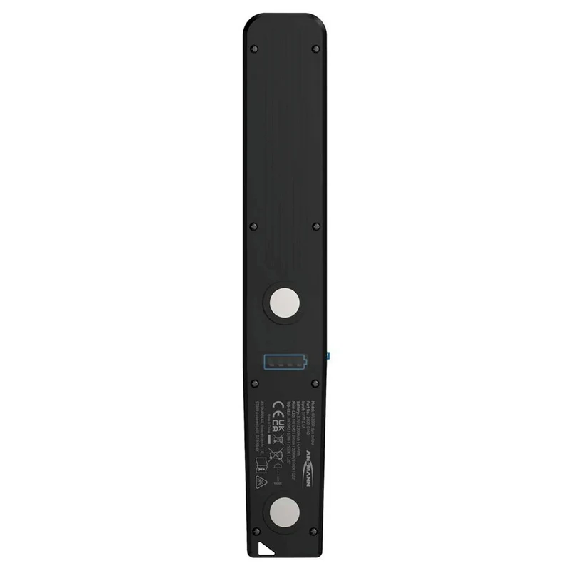 ANSMANN WL390R - Lampe de travail LED rechargeable - Circuit aimant - Luminosité - 5 W - 385 Lumen - 3700 - 6000 K - Brillant - Torche