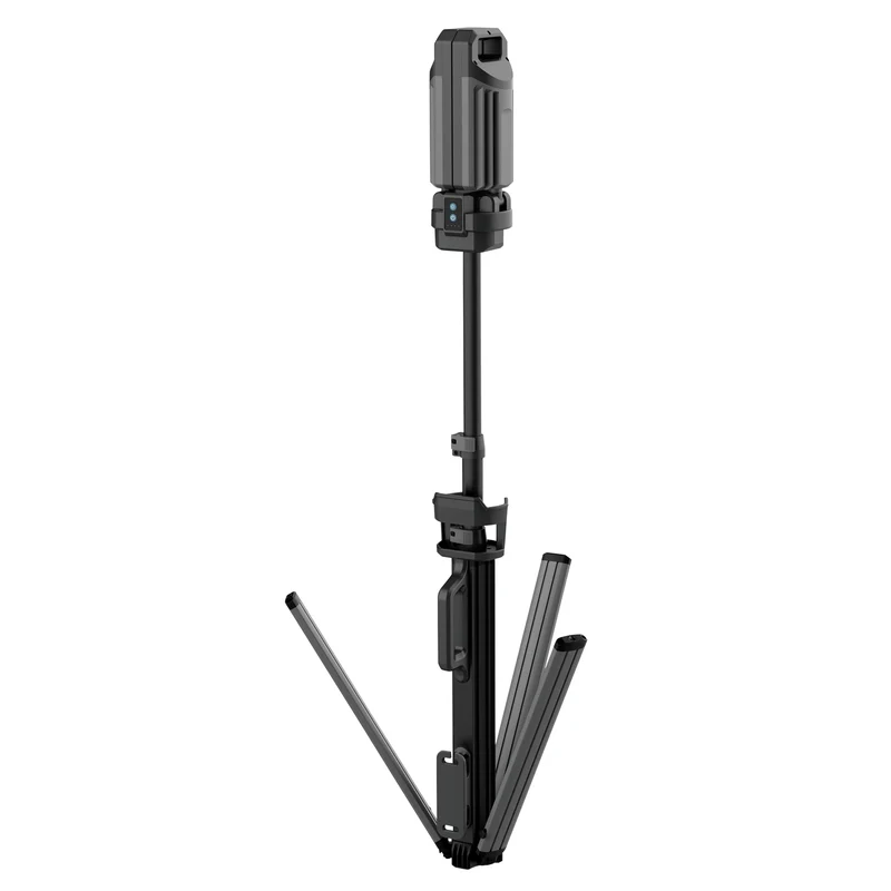 ANSMANN WL5000R - Lumière de travail à LED - IPX4 - Orientable - Trépied - Dimmerable - Rechargeable - 2 x 30 W - 5000 Lumen - 5000 K - Brillant - Projecteur