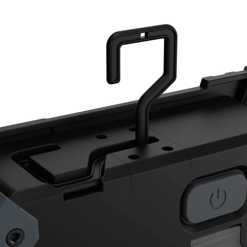 ANSMANN FL2500R - Lampe de travail LED rechargeable - Robuste - Batterie intégrée - Rechargeable - 30 W - 2400 Lumen - 6500 K - Brillant - Projecteur