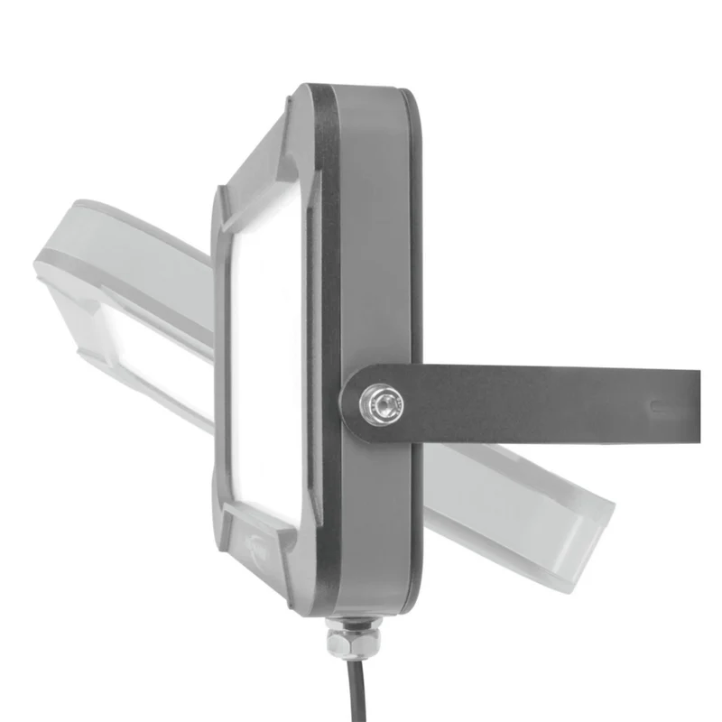 ANSMANN WFL2400 - Lampe murale à LED - IP 65 - Orientable - Support suspendu - 20 W - 2700 Lumen - 5000 K - Brillant - Projecteur