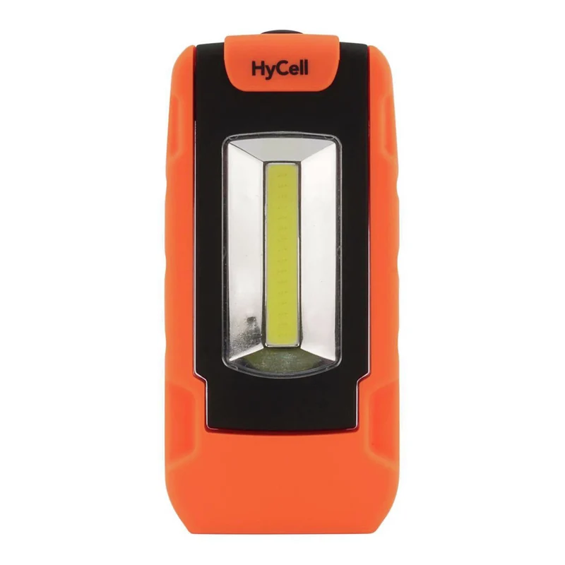 HYCELL COB - LED - Lumière de travail à LED - Orientable - Rotatif - 3 x AAA - 1 W - 128 Lumen - 5000 K - Brillant - Torche
