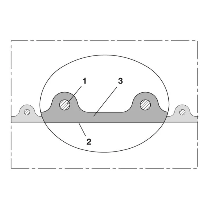 NORRES Tuyau d'aspiration et de refoulement AIRDUC® PUR 355 AS D. intérieur 180 mm ( 4501400174 )