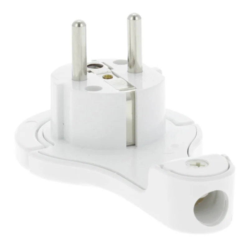 SCANPART - Prise - Fiche 230 V (mâle) inclinée - 3-pôles espaces extra compacts|étroits|derrière le meuble